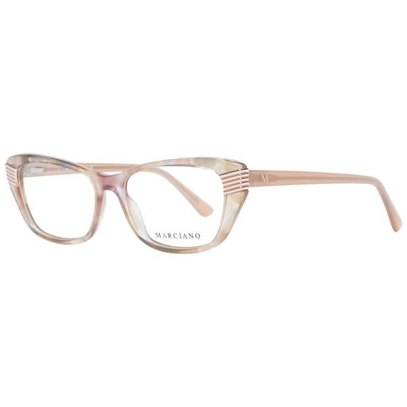 Marciano by Guess MC3005 Cat Eye Eyeglasses Women Beige Frames